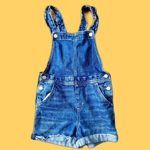 H&M & Denim Girls Overalls Size 8 Excellent Condition